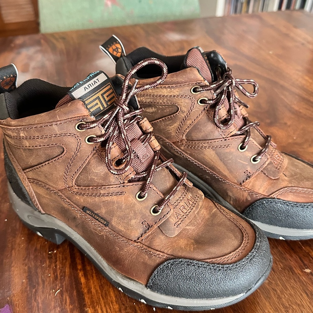 Ariat Women’s Brown Leather Hiking Boots